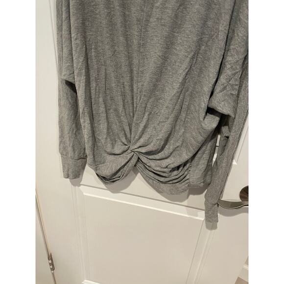 Vintage Michael Stars Los Angeles grey cinched sweater small - Picture 2 of 4